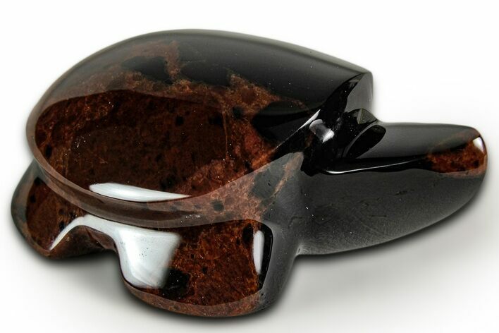 Polished Mahogany Obsidian Turtle - California #331595